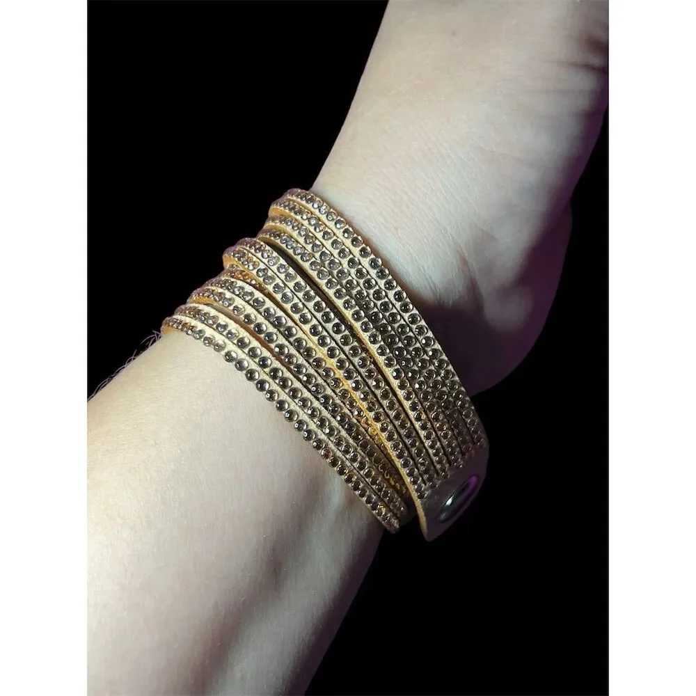Wrap Bracelet Adjustable Snap Closure